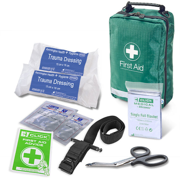 Click Medical Critical Injury Bag - Low Risk BS8599-1:2019