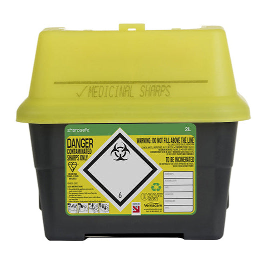 Sharpsafe Sharps Bin 2LTR