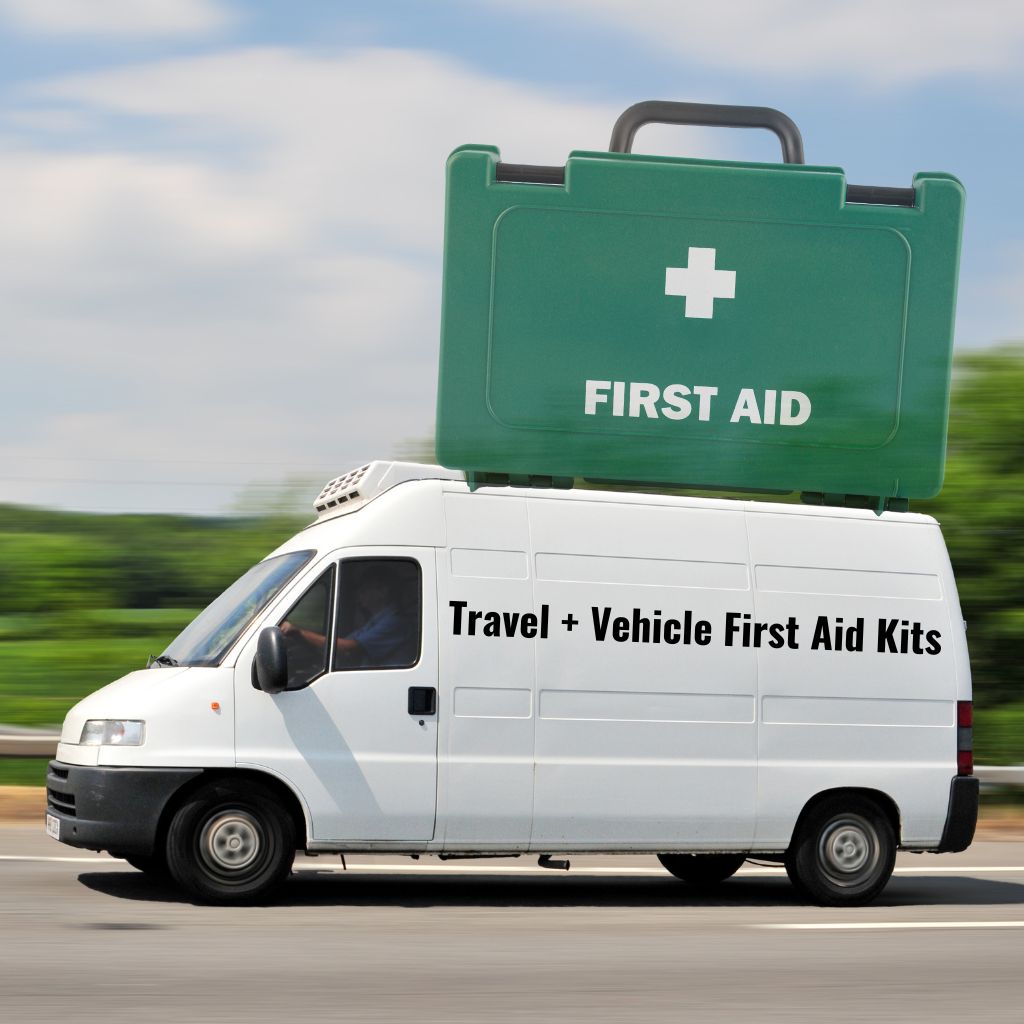 Travel + Vehicle First Aid Kits