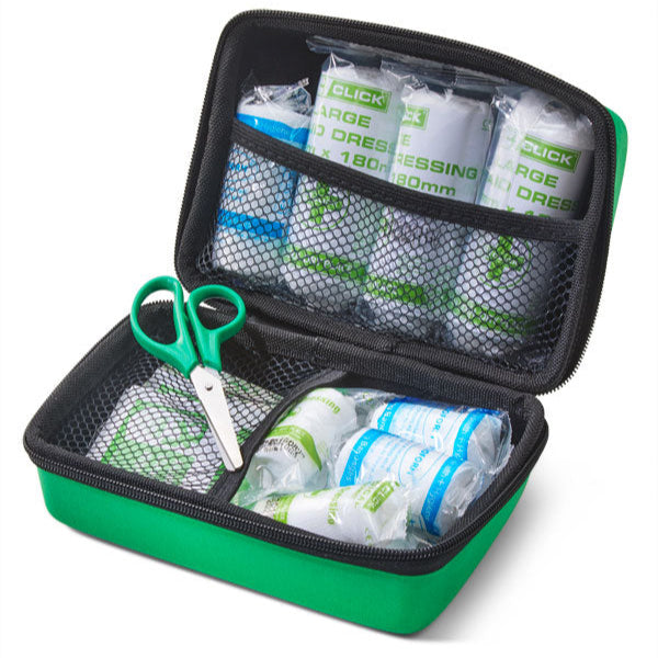 Click Medical Public Service Vehicle (PSV) First Aid Kit in Small FEVA Bag