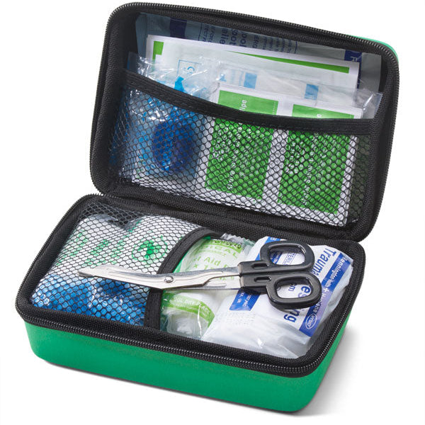 Click Medical BS8599-2 Medium Travel First Aid Kit in Small FEVA Bag