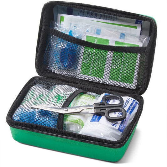 Click Medical BS8599-2 Medium Travel First Aid Kit in Small FEVA Bag