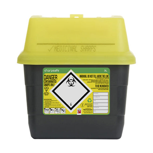 Sharpsafe Sharps Bin 3LTR