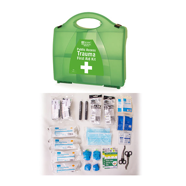 Click Medical PACT (Public Access Trauma Kit) in Box