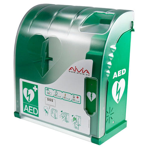 Aivia 200 Defibrillator Cabinet with Heating and Alarm