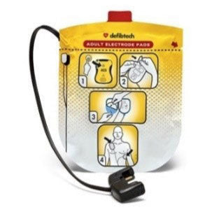 ADULT DEFIBRILLATOR PADS FOR LIFELINE VIEW AND VIEW AUTO