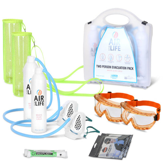 Air For Life Two Person Evacuation Kit