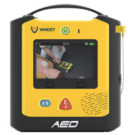 Vivest Power Beat Semi Automatic Defibrillator AED X3